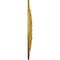 Ekena Millwork Warsaw Ceiling Medallion (Fits Canopies up to 3 1/2"), 18"OD x 3 1/2"ID x 1 3/8"P, Iridescent Gold CM18WAIGS - alternate 2